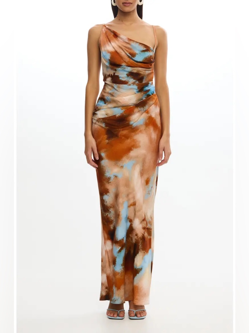 Significant Other • NWT $360 US Rhode Abstract Asymmetric Neck Gown